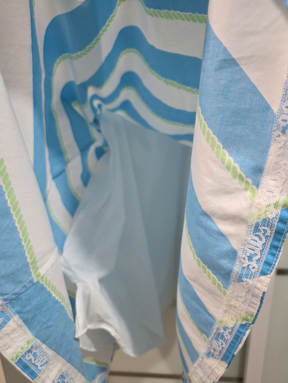 Lilly Pulitzer Sleeveless Dress – Blue & White Striped | Size 8 - Picture 5 of 16